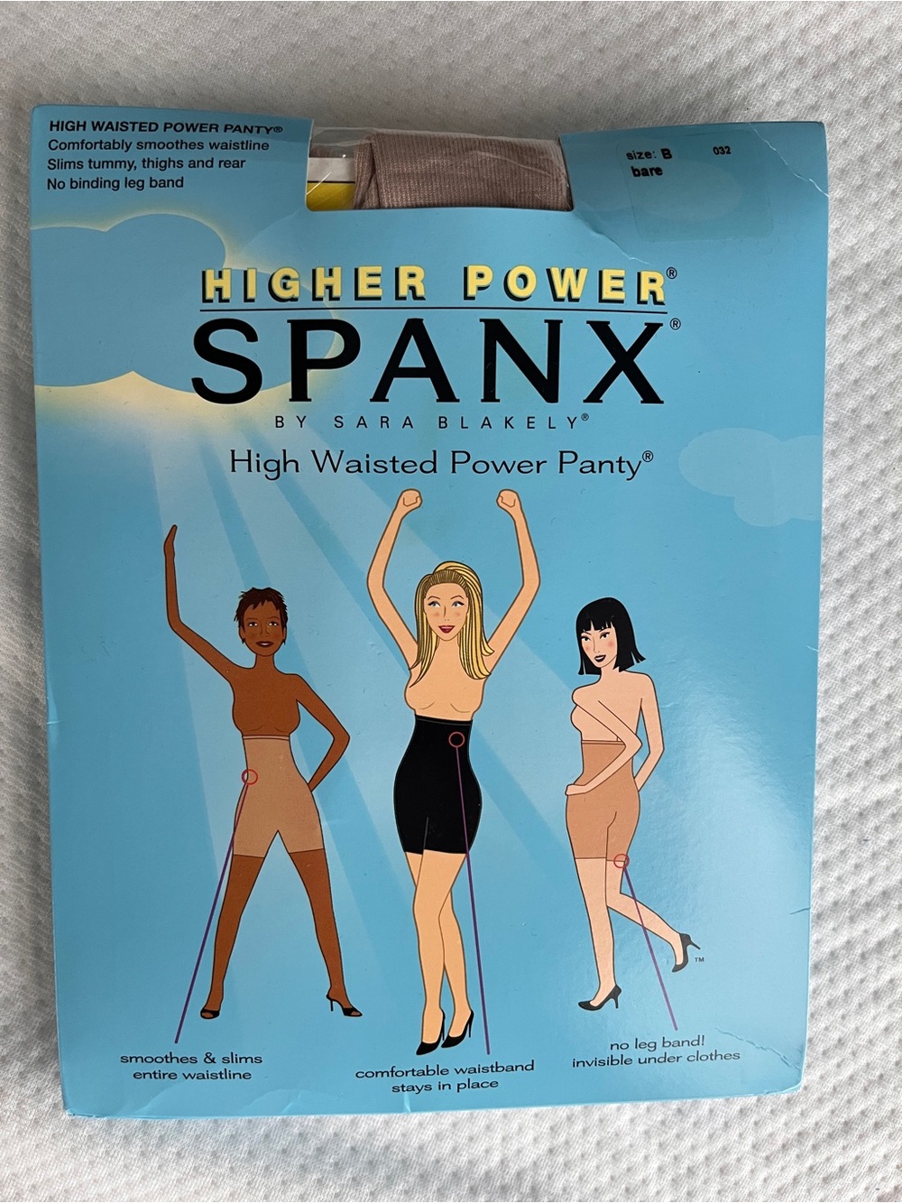 SPANX Higher Power High Waisted Power Panty - Bare (Nude) - Size B